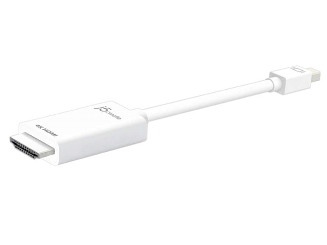 Кабель j5create Mini DisplayPort на 4K HDMI