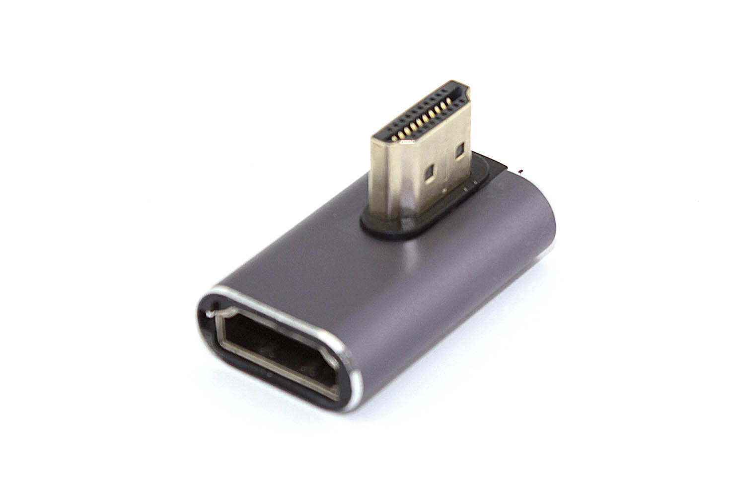 Переходник HDMI угловой папа-мама тип 3