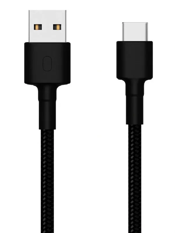 Кабель Xiaomi Mi USB Type-C Braided Cable 100см SJX10ZM (Black)