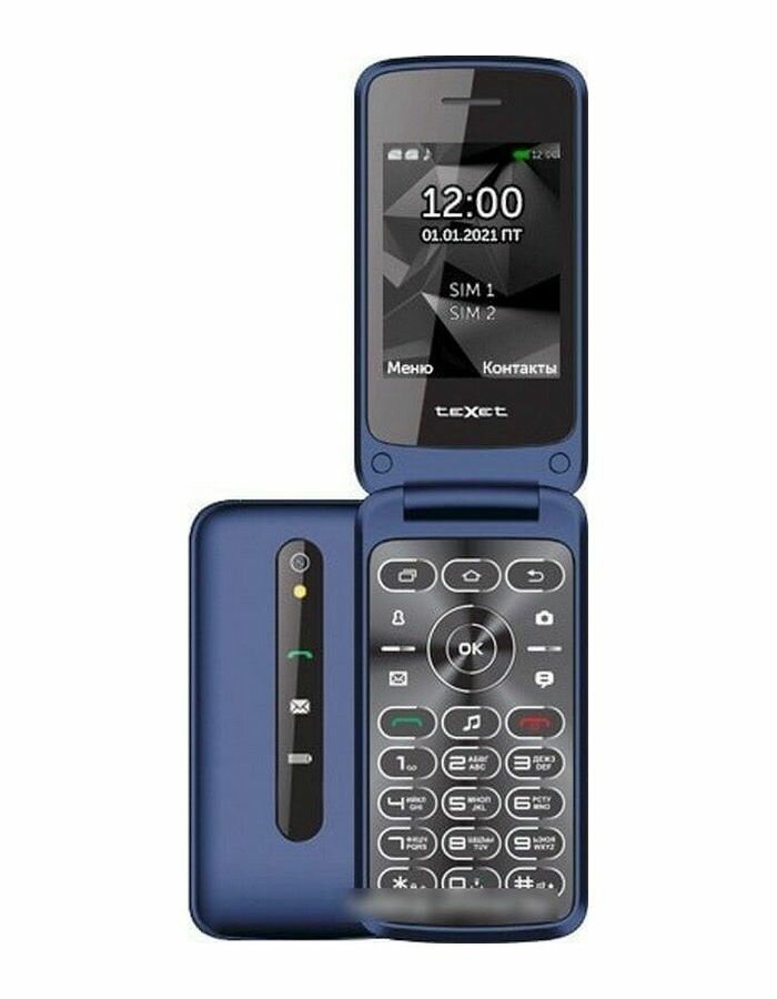 Сотовый телефон teXet TM-408 Blue