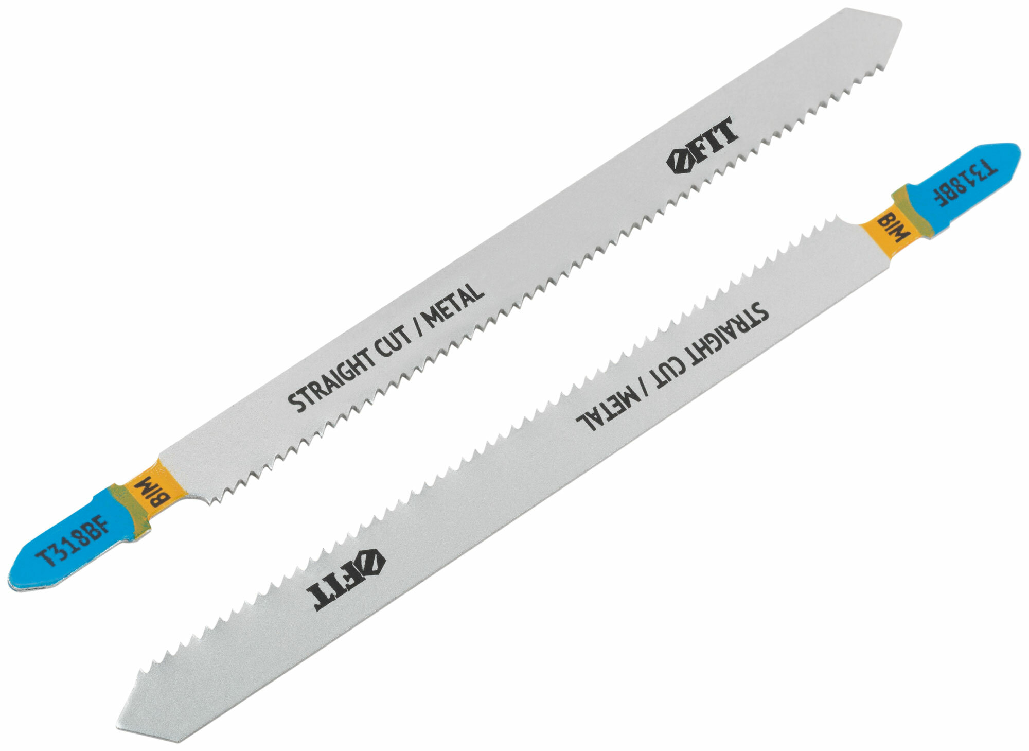 Полотна по металлу Bimetal фрезерованные волнистые зубья 132/106/18 мм (T318AF) 2 шт.