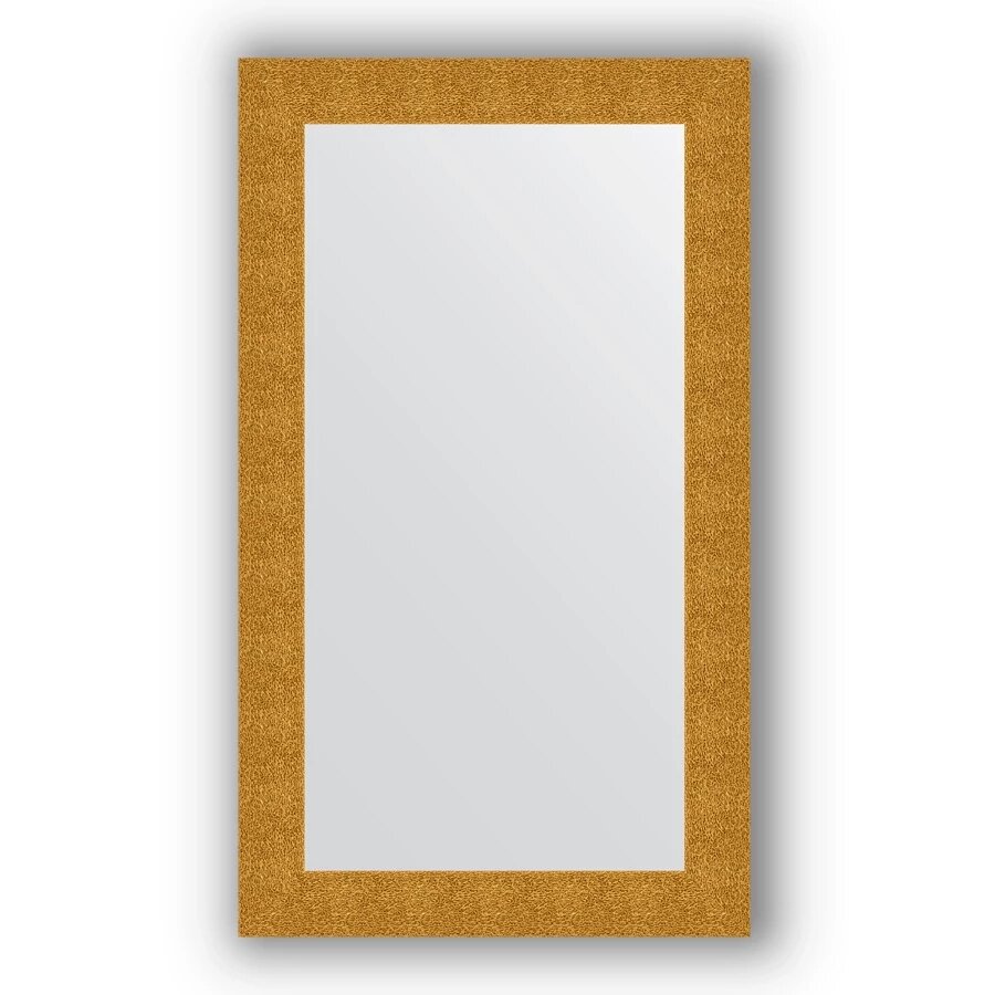 Зеркало Evoform в багетной раме чеканка золотая 90 мм, 70x120 см - фото №1