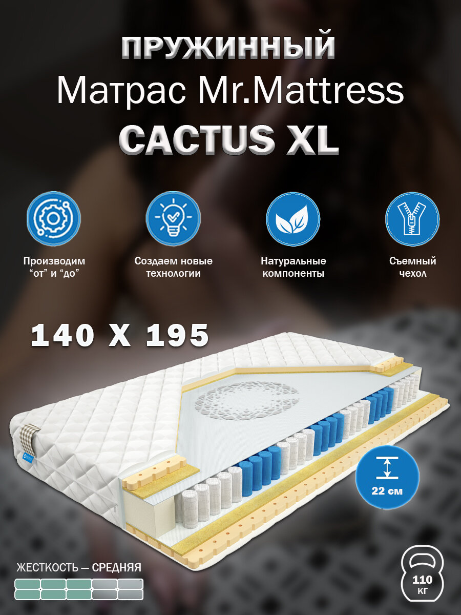 Матрас Mr. Mattress CACTUS XL 140x195