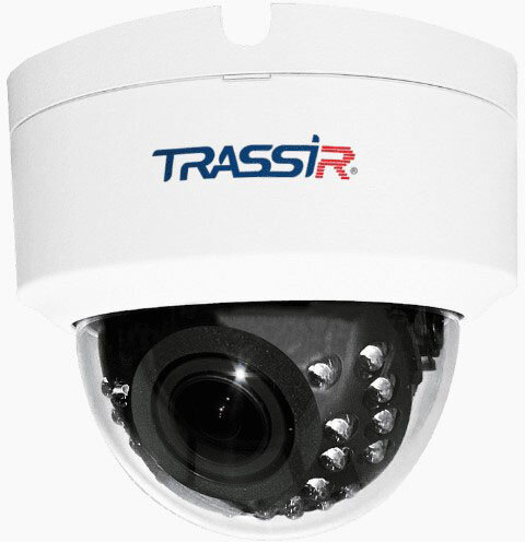Камера видеонаблюдения IP Trassir TR-D3123IR2 2.7-13.5мм цв. корп: белый