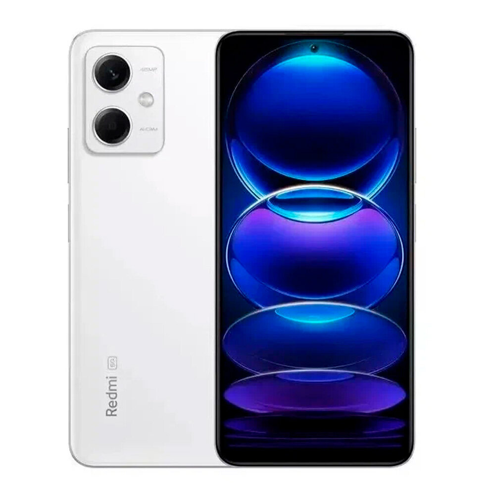 Смартфон Xiaomi Redmi Note 12 8/128Gb White (Белый) Global Rom