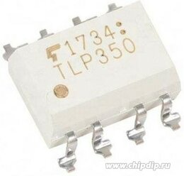 TLP350(TP1,F), Оптоизолятор 3.75кВ, 1-канальный Gate Driver [11-10C401S]