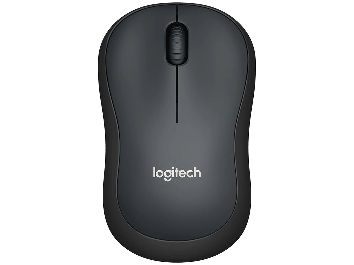 Мышь Logitech M220 серый оптическая (1000dpi) silent беспроводная USB2.0 (2but)