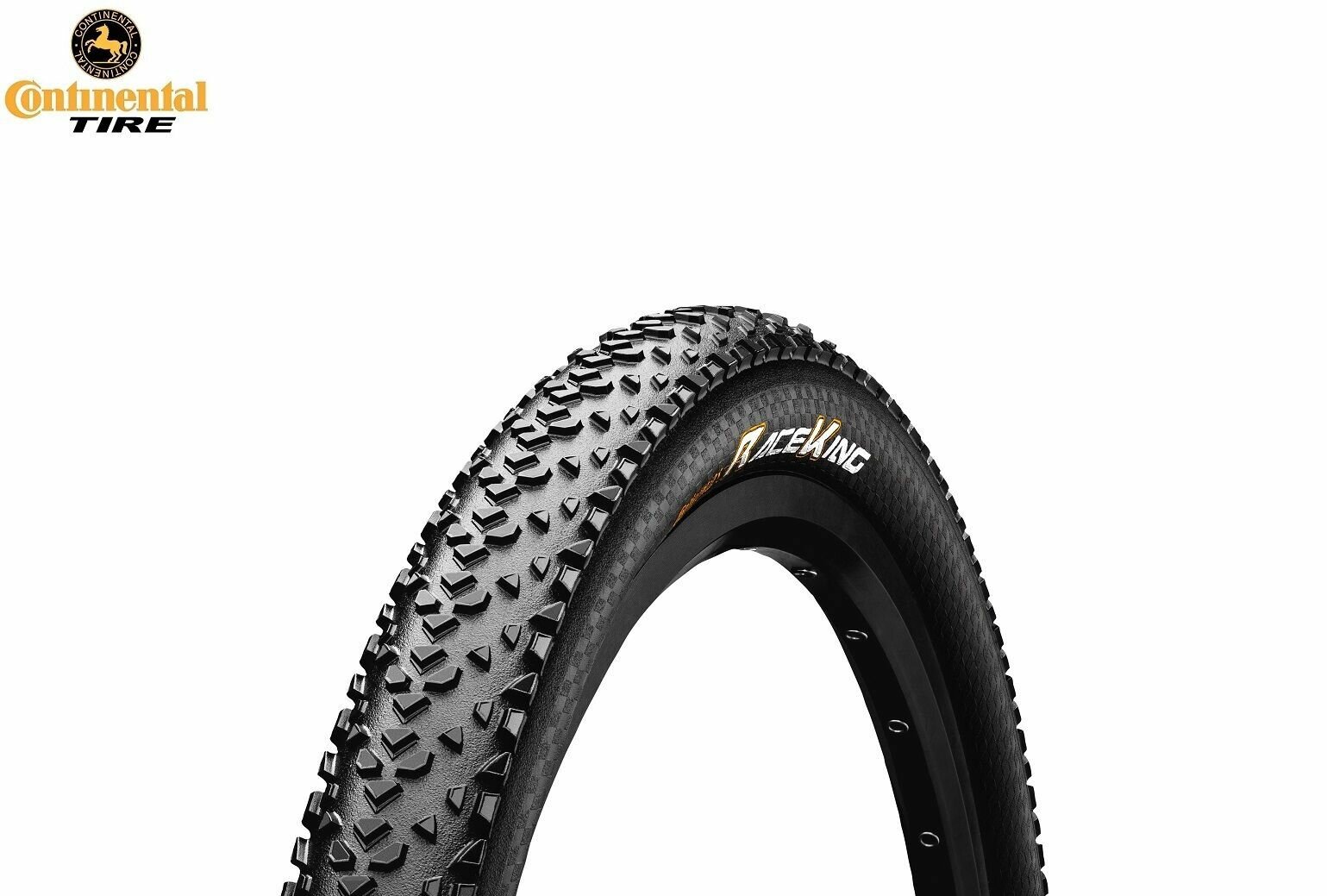 Покрышка велосипедная CONTINENTAL RACE KING 27,5X2.20 OEM 3/180 TPI, XC/Race.