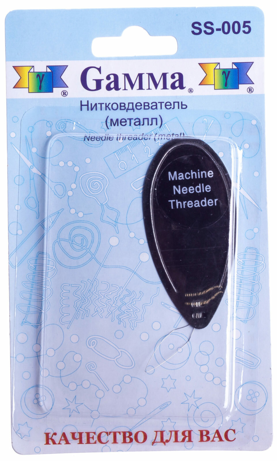 Нитковдеватель GAMMA блистер, 1шт
