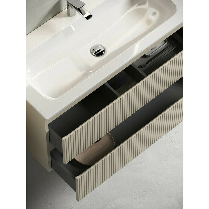 Тумба под раковину Sancos Snob T 100 SNT100CE beige soft - фото №3