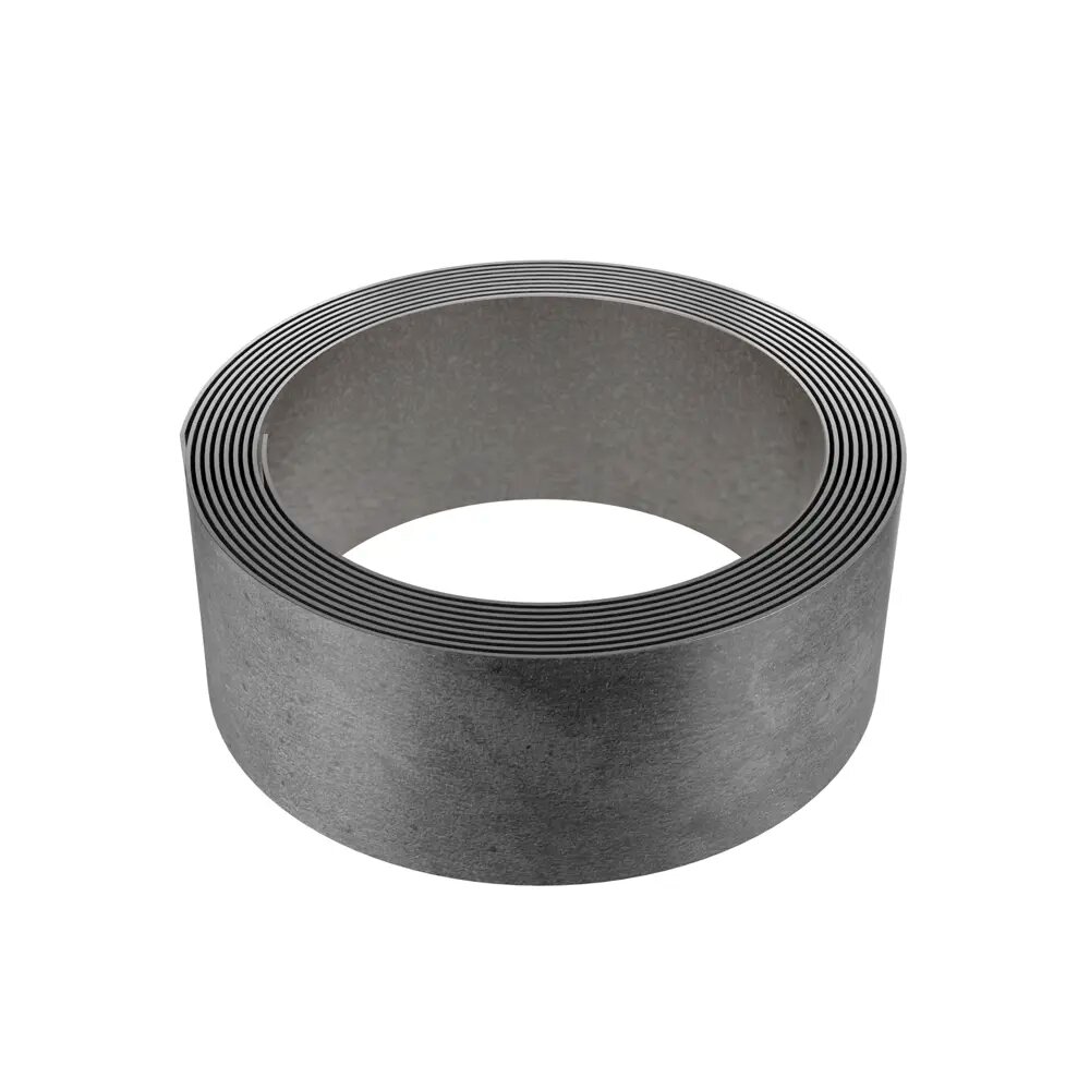 фото Кромка с клеем для столешницы Бетон темный 4.2 мм 2.4 м цвет темно-серый