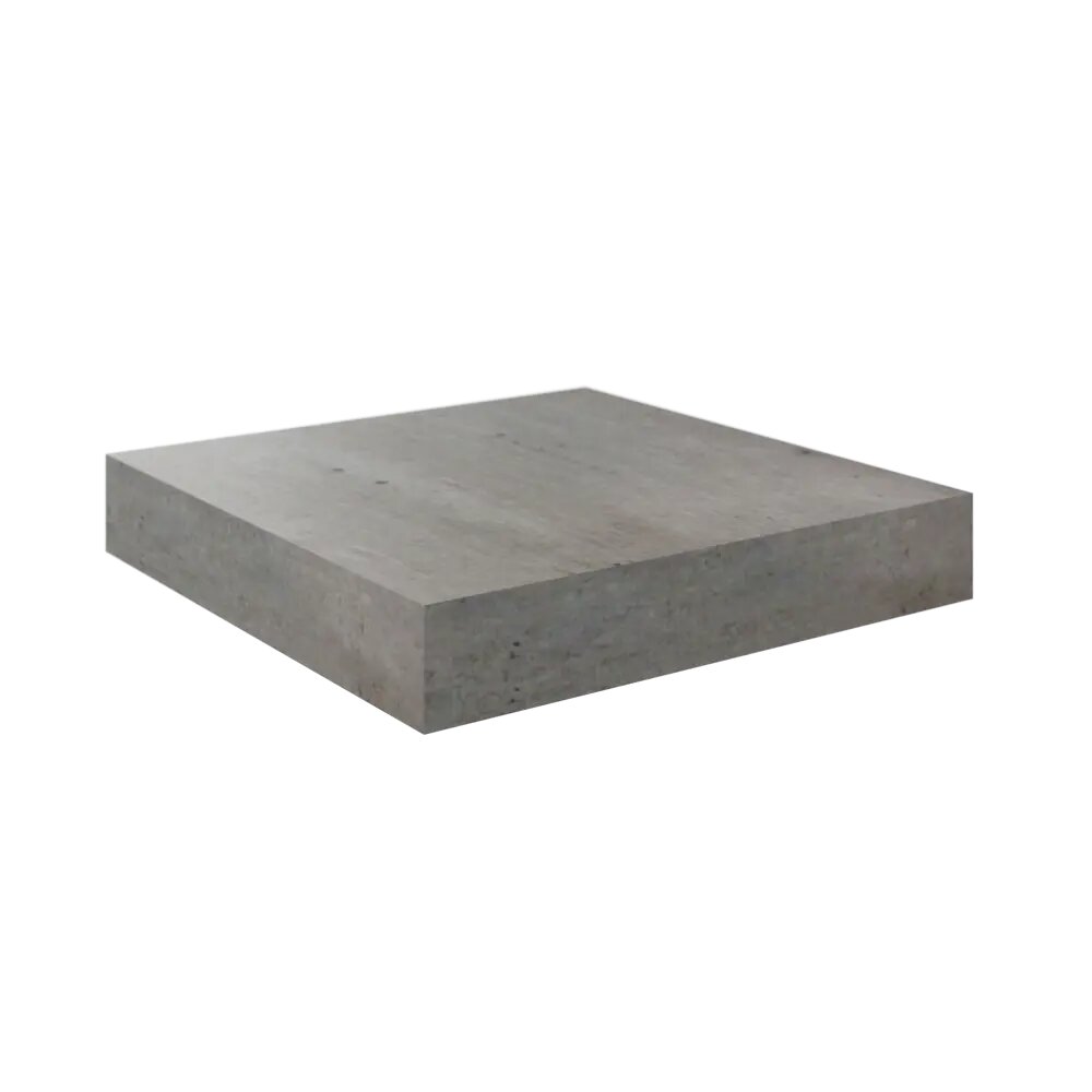 фото Полка мебельная Spaceo Concrete 23x23.5x3.8 см МДФ цвет бетон