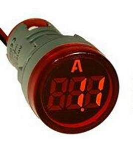 DMS-215 Прибор щитовой цифровой LED амперметр (AC) 0...100 А