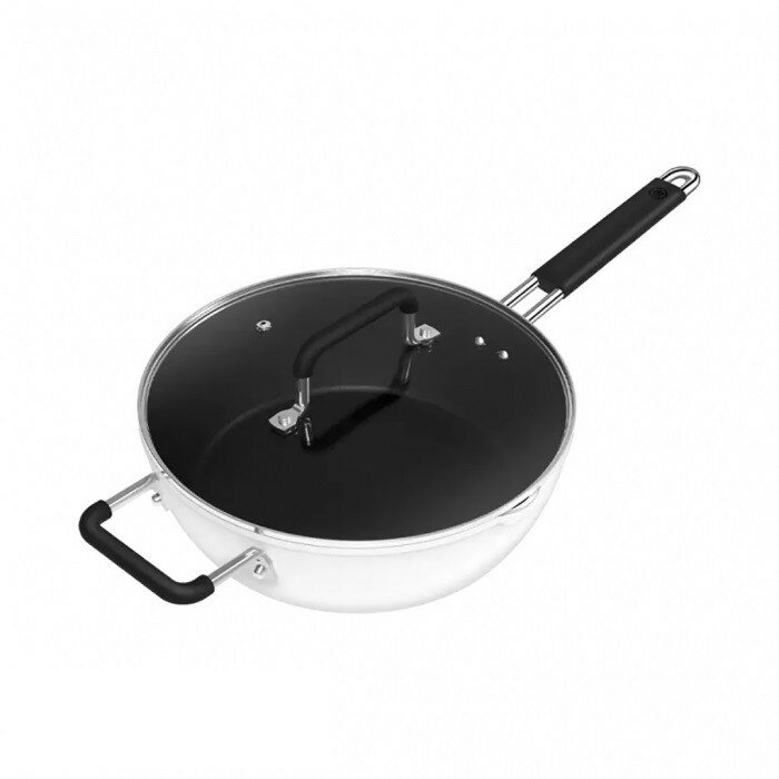 Сотейник Xioami Zhiwu Cook Flat Bottom Frying Pan White (GJC03CM)