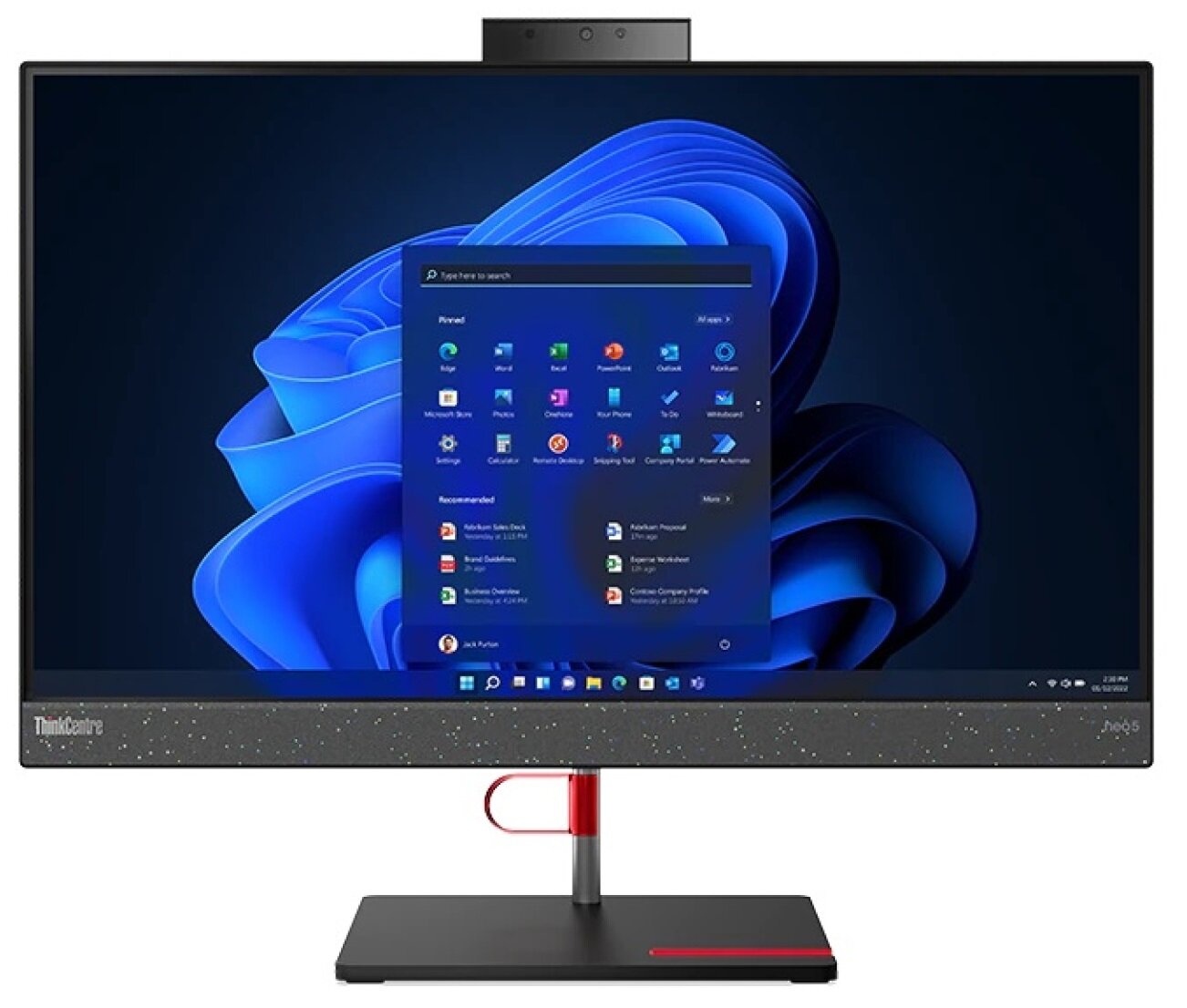 Моноблок Lenovo ThinkCentre Neo 50a 24 12KAA00B00 (Core i7 2400 MHz (13700H)/16384Mb/512 Gb SSD/23.8"/1920x1080/Intel Arc A370M Graphics/Нет (Без ОС))