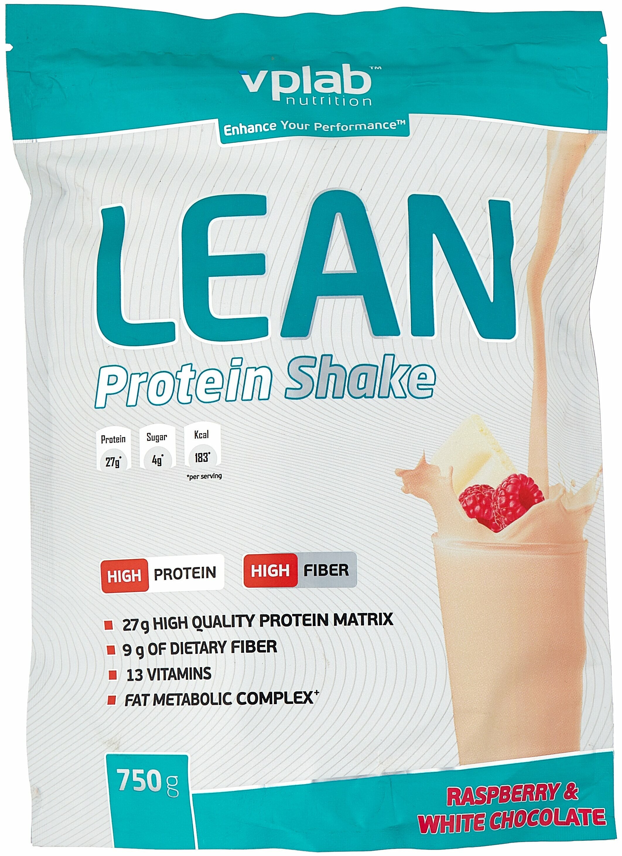 Протеин Vplab Lean Protein Shake 750 г, банан (VP54575)