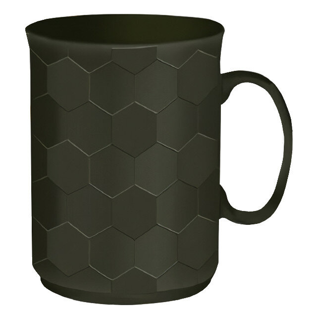 фото Кружка atmosphere grid 400мл фарфор