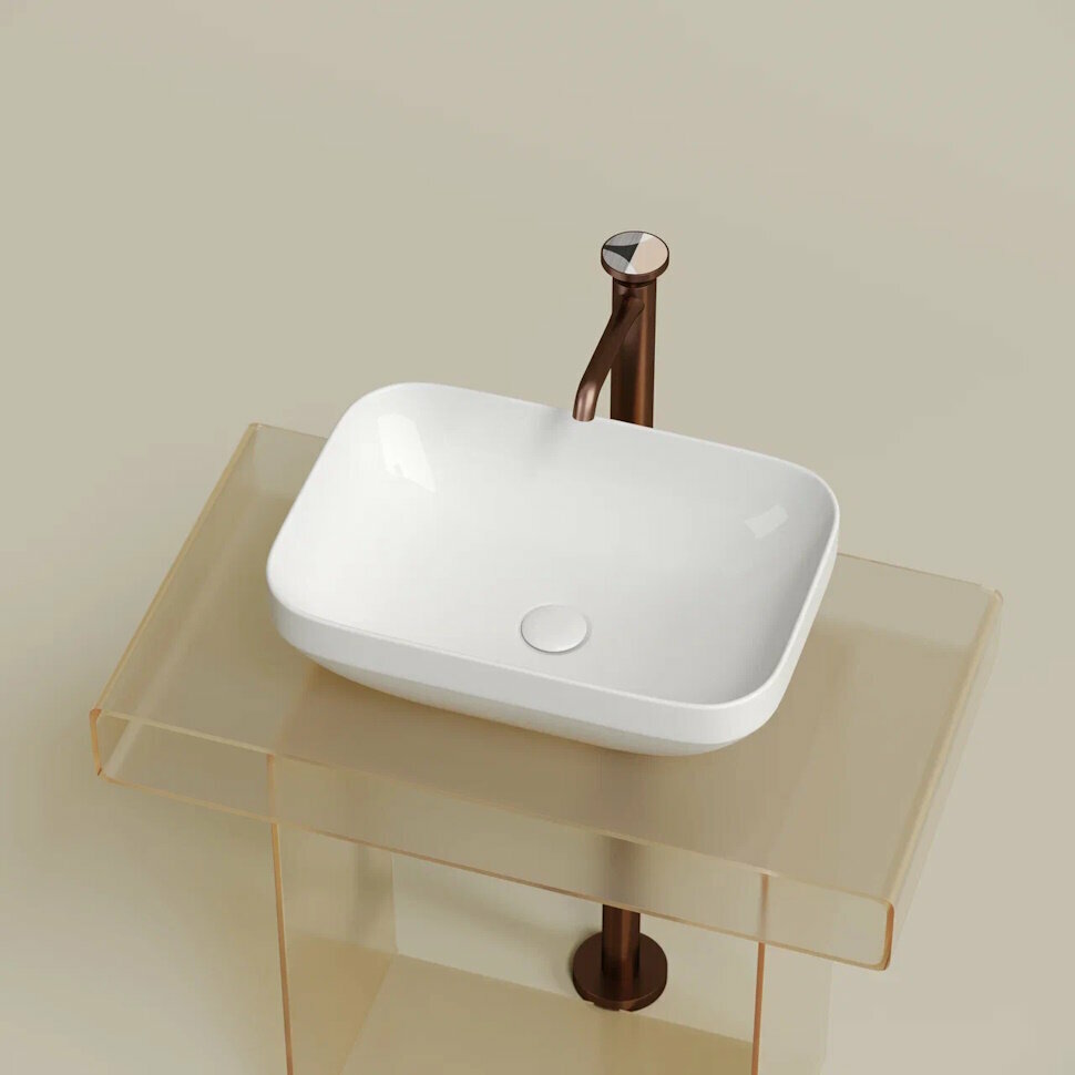 Раковина Ceramicanova Element 50х35,9 CN6055 - фото №5