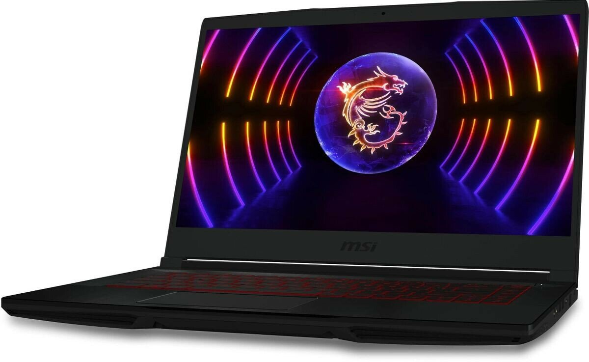 Ноутбук MSI 9S7-16R821-1047 i5-12450H/8GB/256GB SSD/RTX 3050 4GB/15.6"/IPS/FHD/DOS/black - фото №2