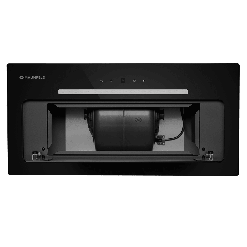 Кухонная вытяжка MAUNFELD TRAPEZE 602SGG черный - фотография № 7