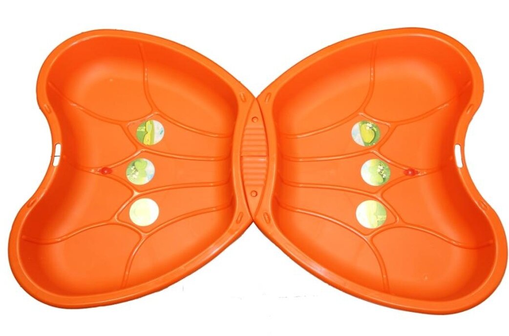 Песочница -бассейн Крыло бабочки, цвет оранжевый арт. С 179-О