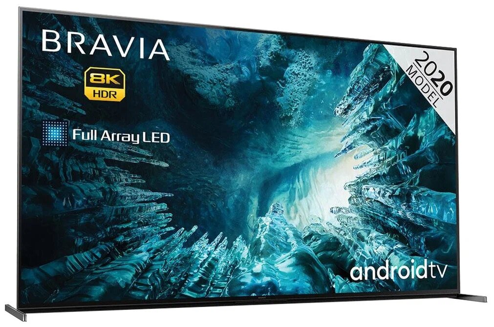 85" Телевизор Sony KD-85ZH8 2020 LED, HDR, Triluminos, темно-серебристый