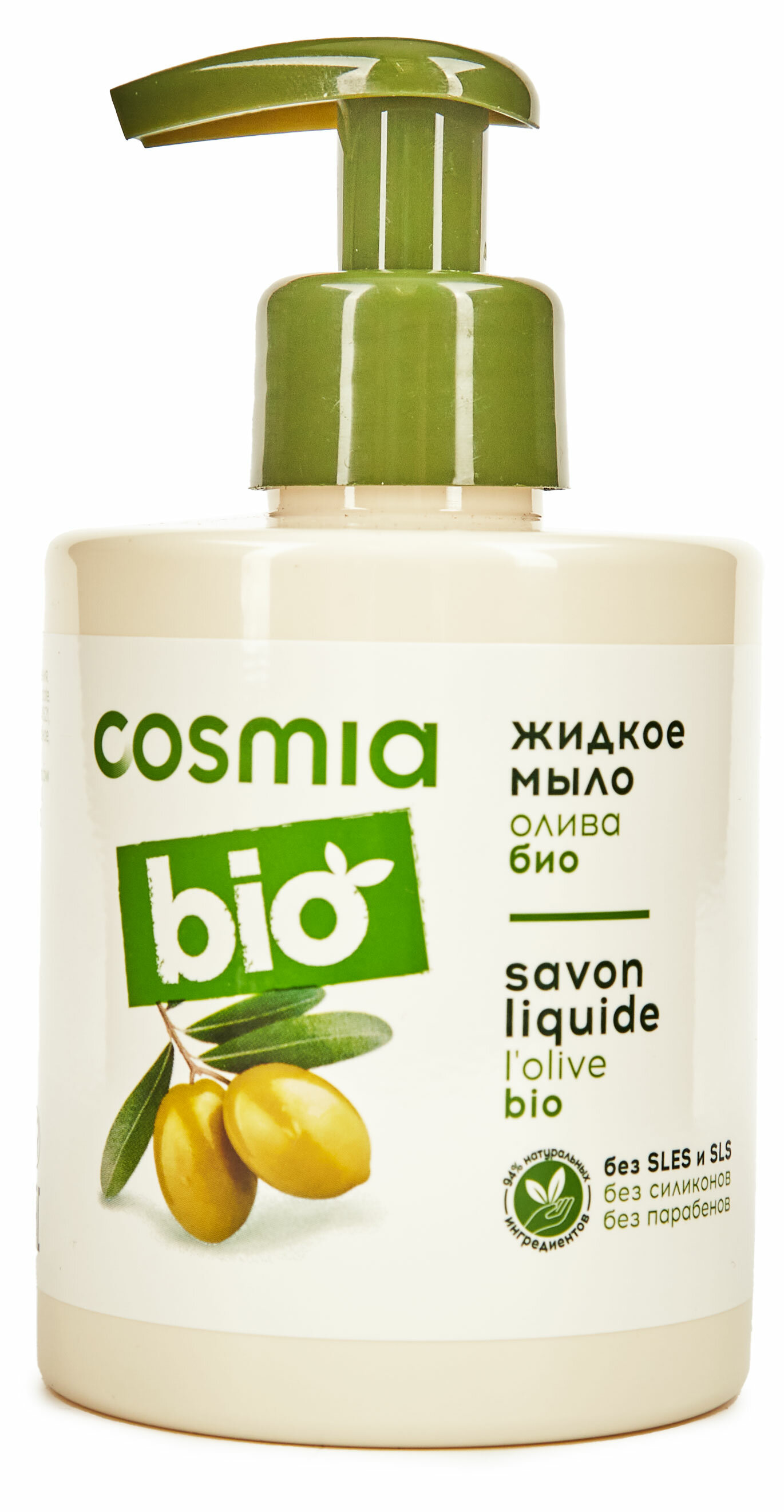 фото Жидкое мыло Cosmia с оливой, 250 мл