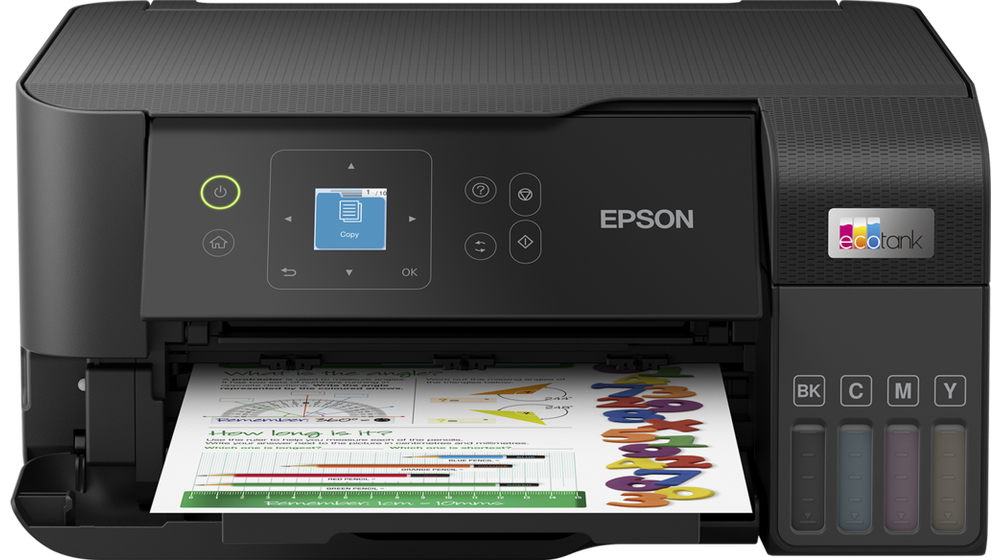 МФУ струйное EPSON L3560 цветной А4 чёрный