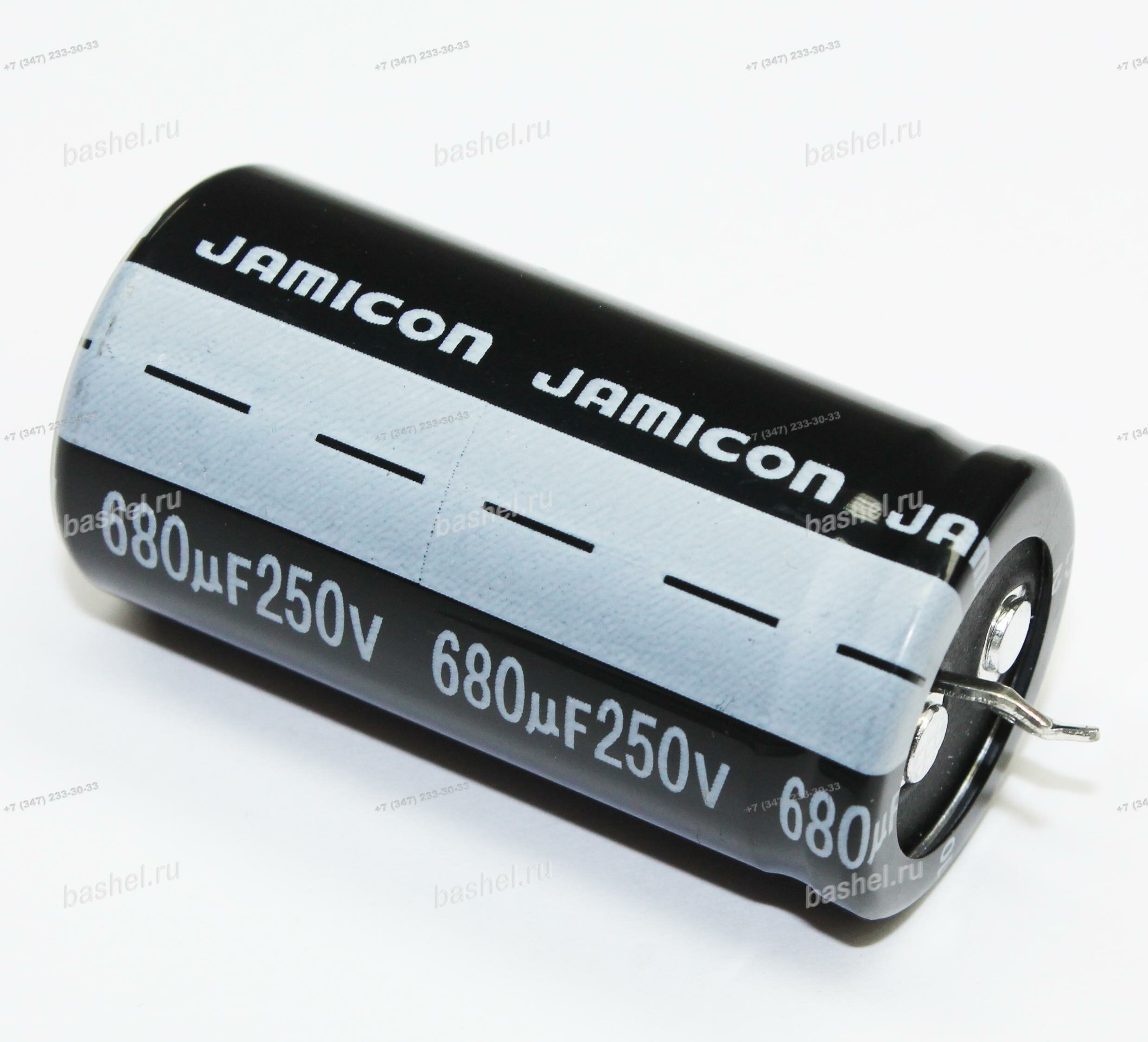 ECAP 680 мкФ / 250 В 25x50 HS, Конденсатор электролитический, JAMICON