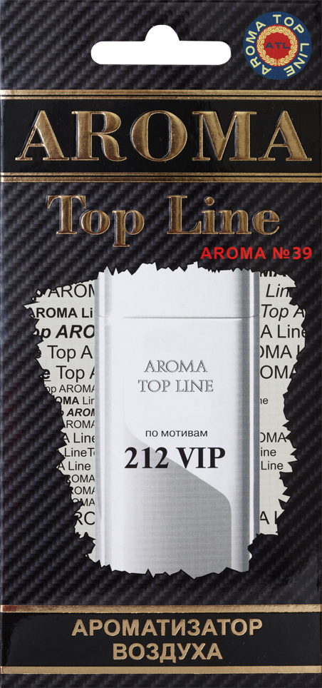 Aroma Top Line Ароматизатор подвесной Carolina Herrera 212 VIP