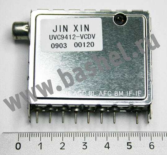 Тюнер UVC9412-VCDV (8 pin видеовход, регул.)