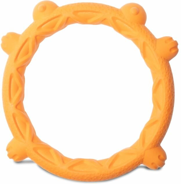 Triol Игрушка для собак из термопластичной резины "Лягушка-кольцо", серия AROMA, d19см
