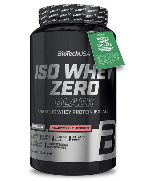 ISO Whey Zero Black Biotech Nutrition (Клубника)