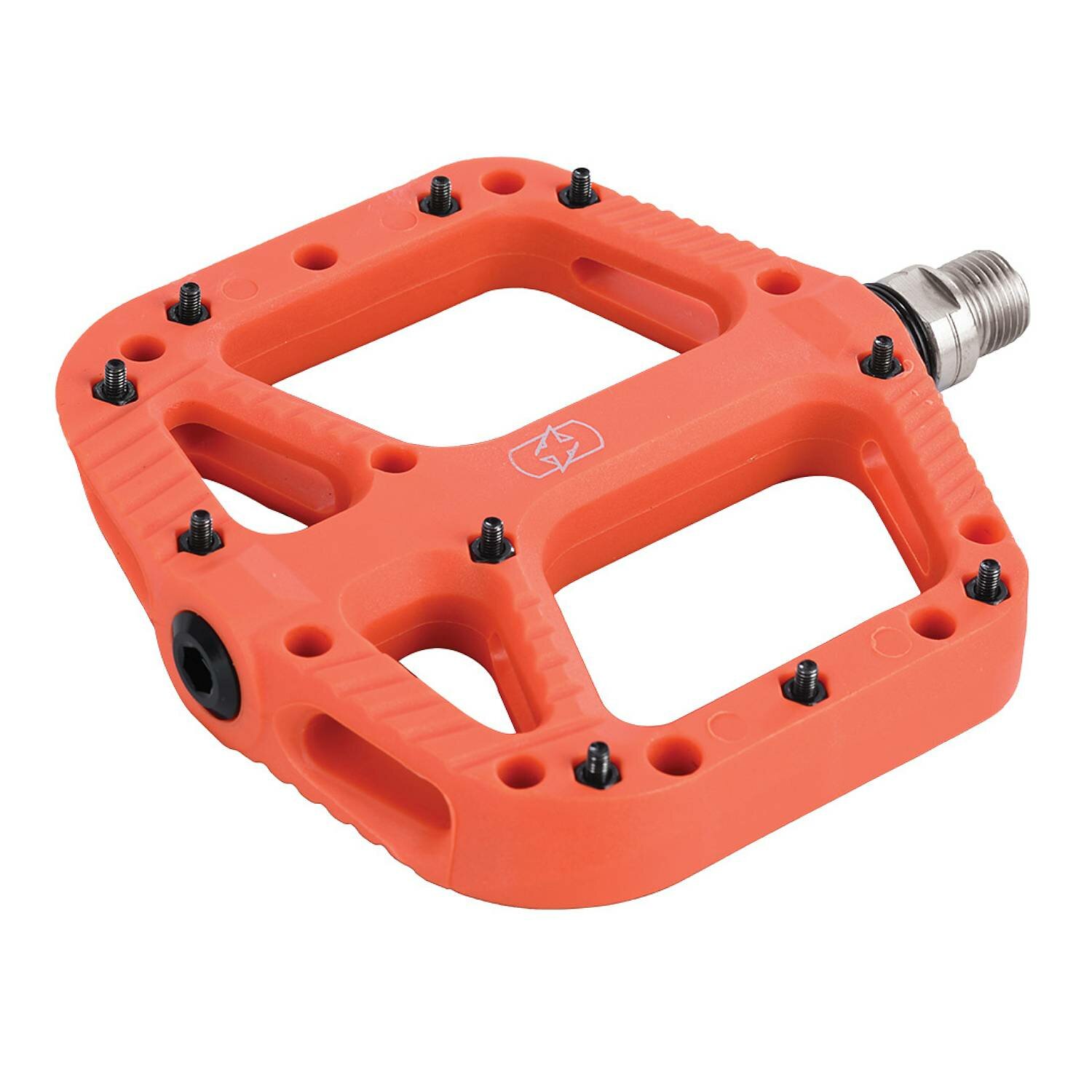 Педали Oxford Loam 20 Nylon Flat Pedals Orange