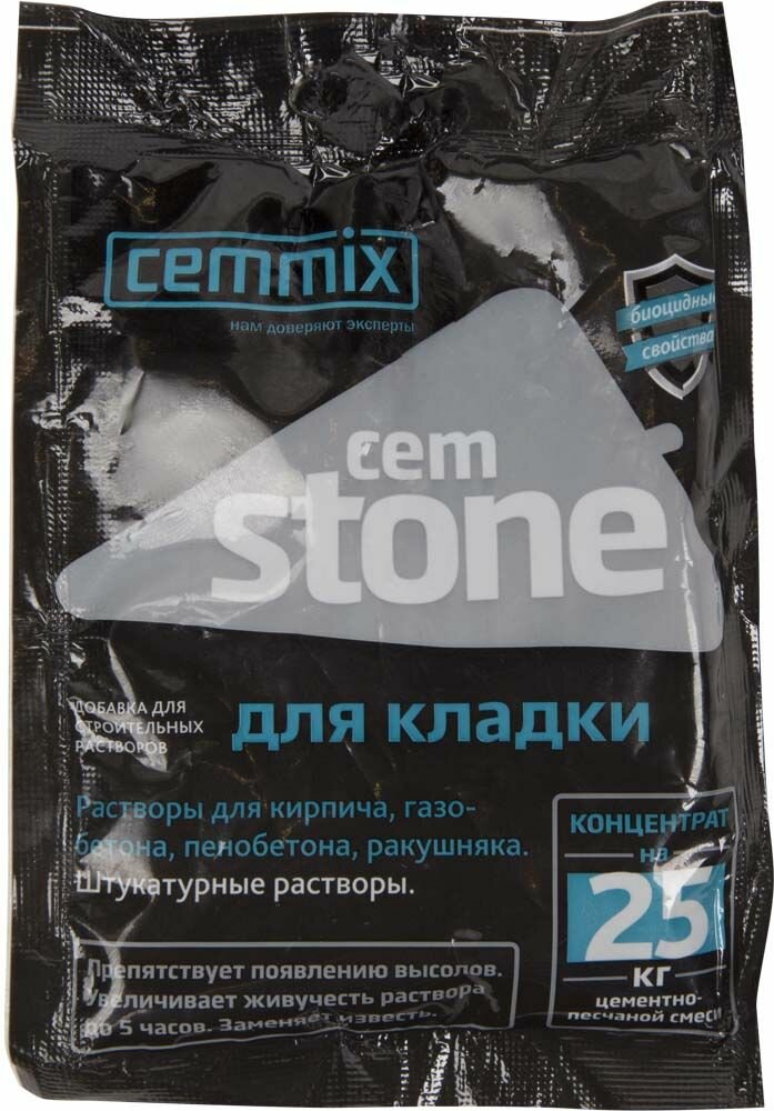 CUMMIX CemStone добавка для кладки (005л) / CUMMIX CemStone добавка для кладочных и штукатурных растворов (005л)