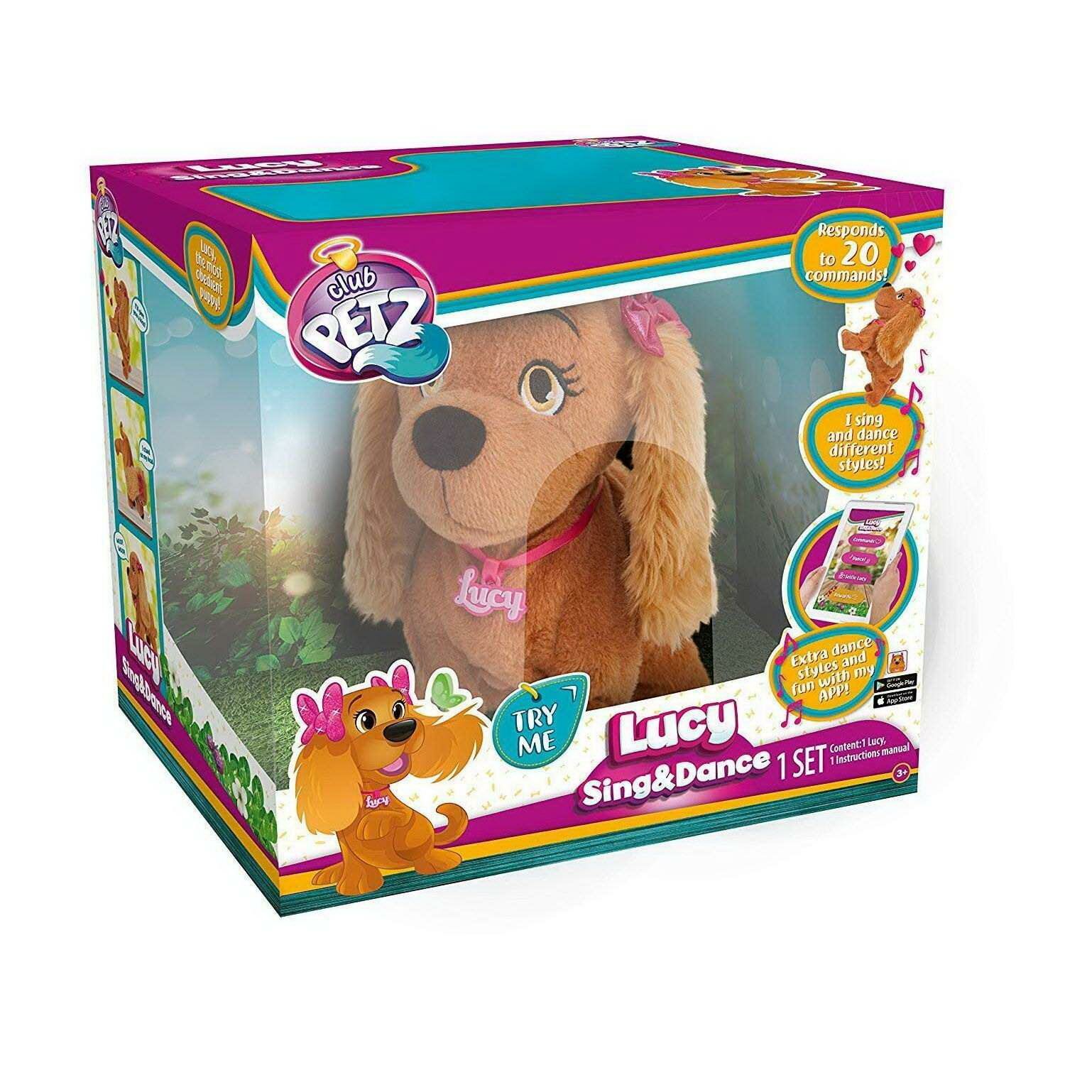 Игрушка интерактивная IMC Toys Club Petz Собака Lucy Sing and Dance, интерактивная (выполняет 20 ком