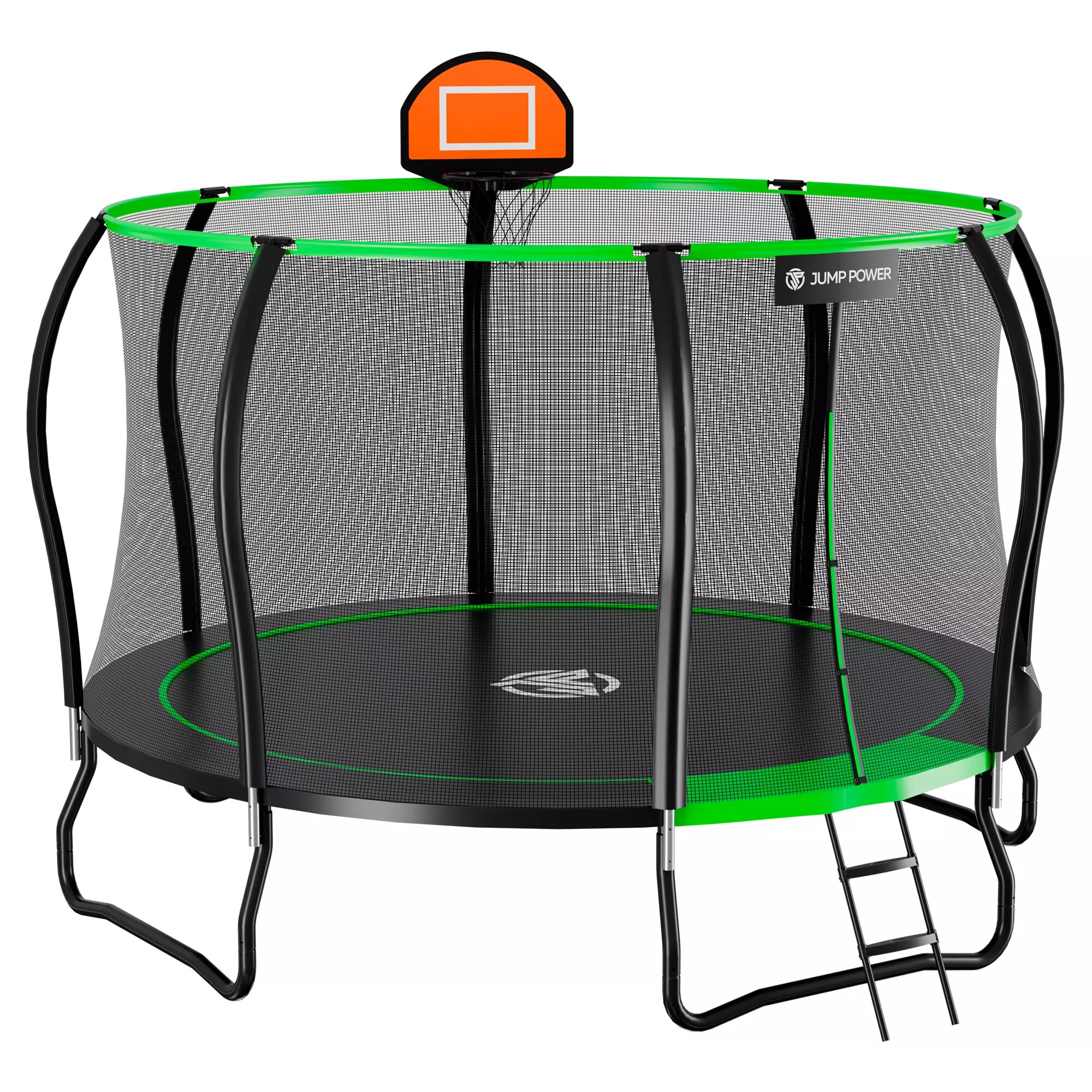 Батут Jump Power 12 ft Pro Stable Point Green