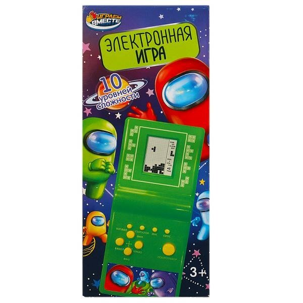 Электронная логическая игра играем вместе R17 7*14,5*2см