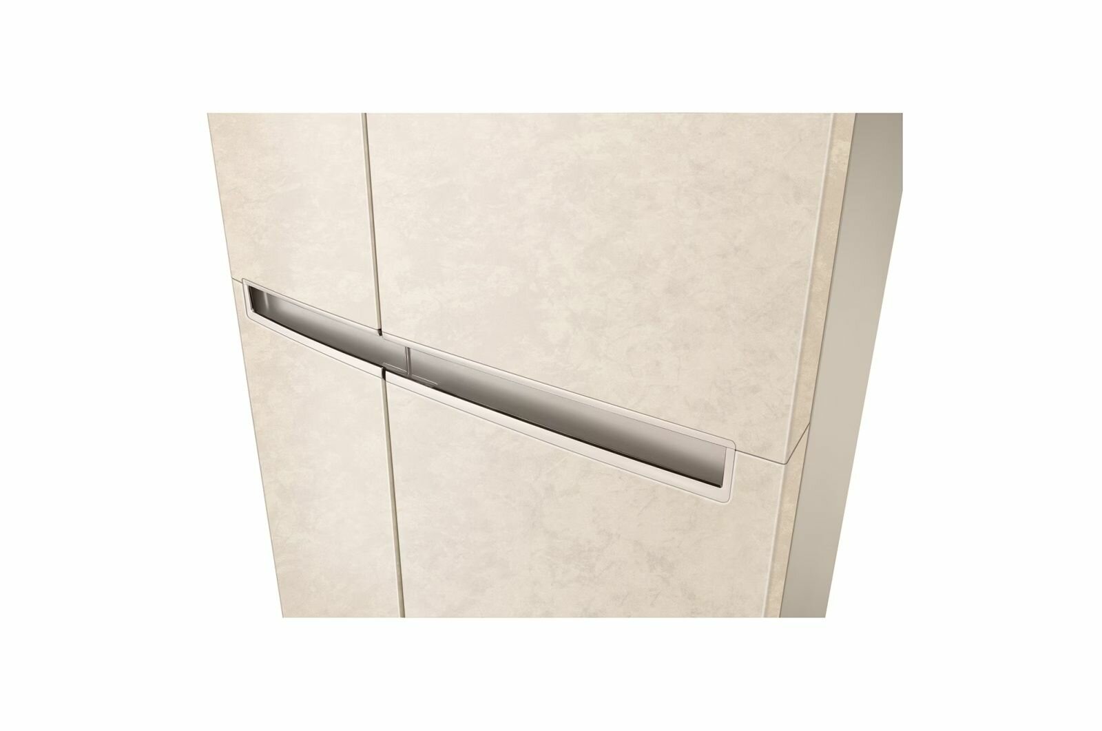 Холодильник LG GC-B257JEYV инверторный, Side by Side, бежевый - фотография № 8