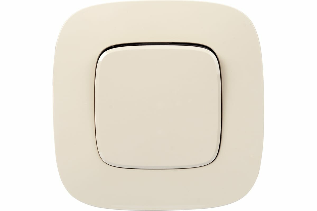 фото Механизм выключателя + лицевая панель Legrand Valena Allure для 1-клавишного выключателя слоновая кость