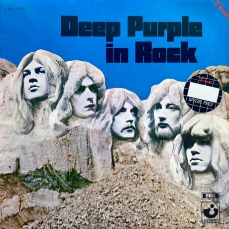 Старый винил, Harvest, DEEP PURPLE - In Rock (LP , Used)