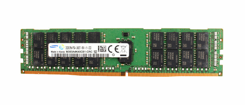 Оперативная память Samsung 32 ГБ DDR4 2400 МГц DIMM CL17 M393A4K40CB1-CRC