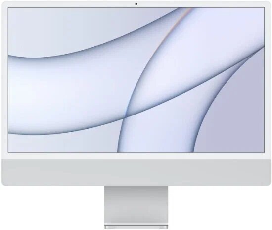 Моноблок Apple iMac 24" Retina 4.5K/2021/8-core М1 chip 8-core GPU/16GB/256GB SSD/Silver