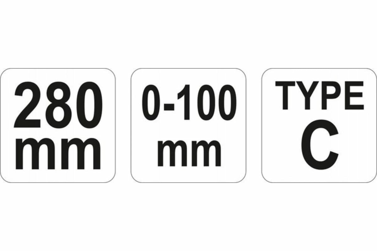 фото YATO Зажим ручной для сварочных работ 280мм YT-2466
