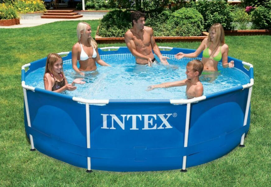 Бассейн каркасный (INTEX Бассейн каркасный 305х76см. INTEX. (в коробке) Арт.28200NP)