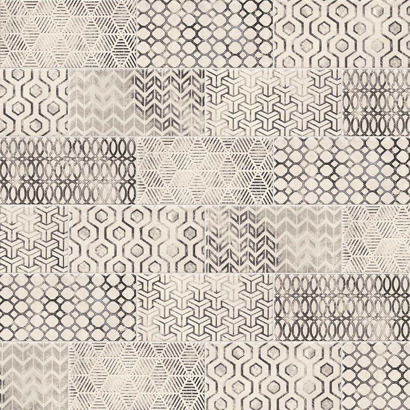 Плитка Mainzu Decor Fabio Blanco (Mix 6) 10x20 PT02380