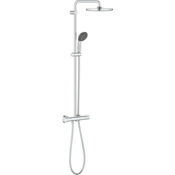 Grohe Duschsule mit thermostatischem Mixer Vitalio Start 250, Duschkopf 250 mm, Dusche 2 Jets, 26816000