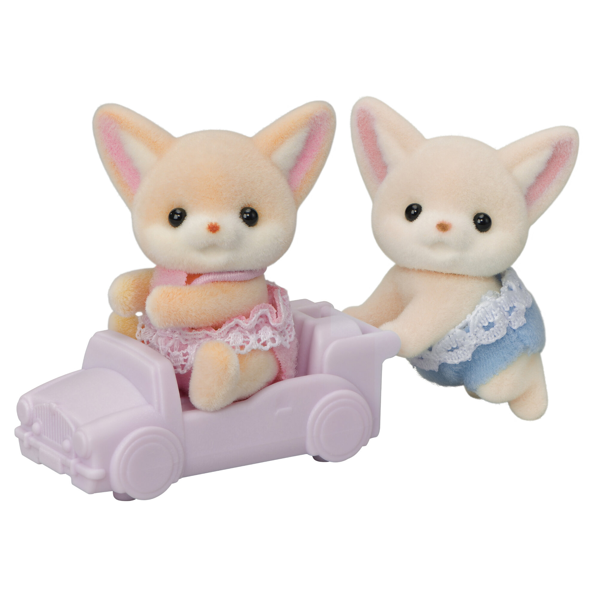 Игровой набор Sylvanian Families Лисички фенеки двойняшки 5697, 4 дет. - фото №1