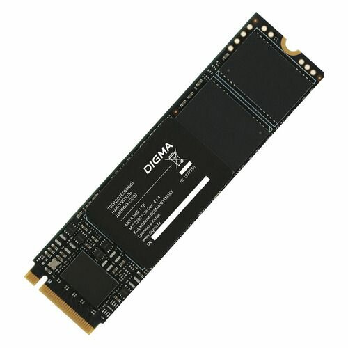 SSD накопитель Digma Meta M6E DGSM4001TM6ET 1ТБ, M.2 2280, PCIe 4.0 x4, NVMe, M.2, rtl