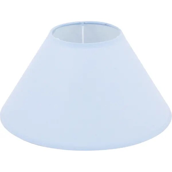 фото Абажур «Поплин» А15222 E14, цвет голубой